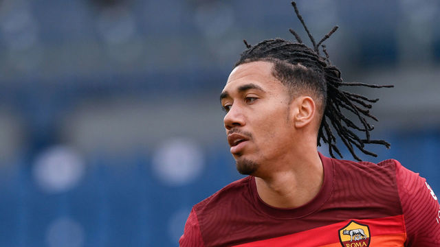 Chris Smalling of AS Roma during the Serie A match between AS Roma and Genoa CFC at Stadio Olimpico, Rome, Italy on 7 March 2021.