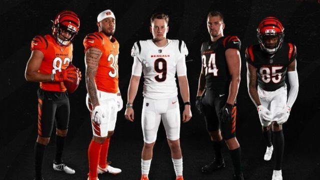 Bengals unveil new uniforms