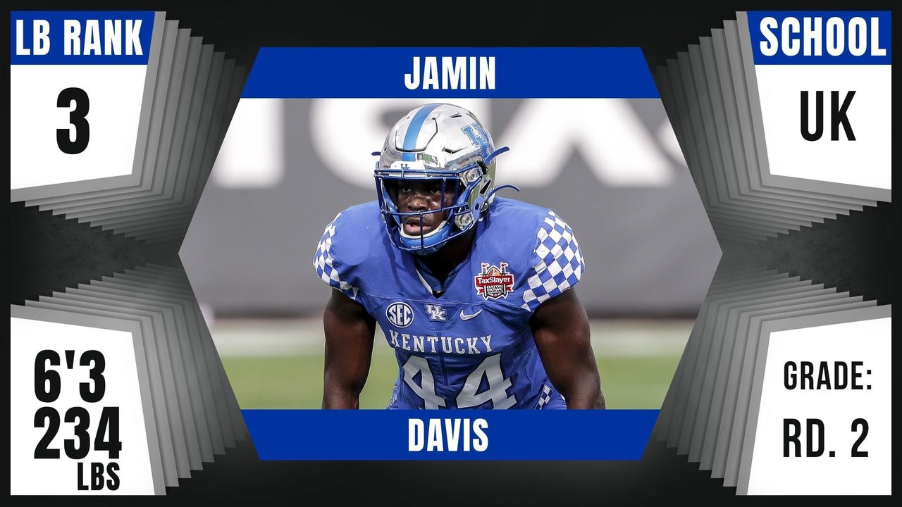 Jamin Davis selected 19th overall by the Washington Football Team