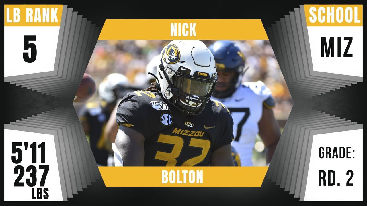 Mizzou's Nick Bolton Drafted by the Kansas City Chiefs - University of  Missouri Athletics