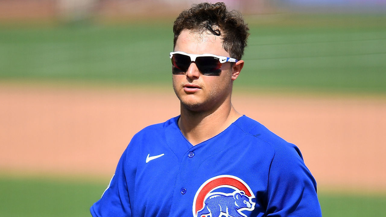 PITTSBURGH, PA - APRIL 08: Joc Pederson #24 of the Chicago Cubs looks on agains the Pittsburgh Pirates at PNC Park on April 8, 2021 in Pittsburgh, Pennsylvania.