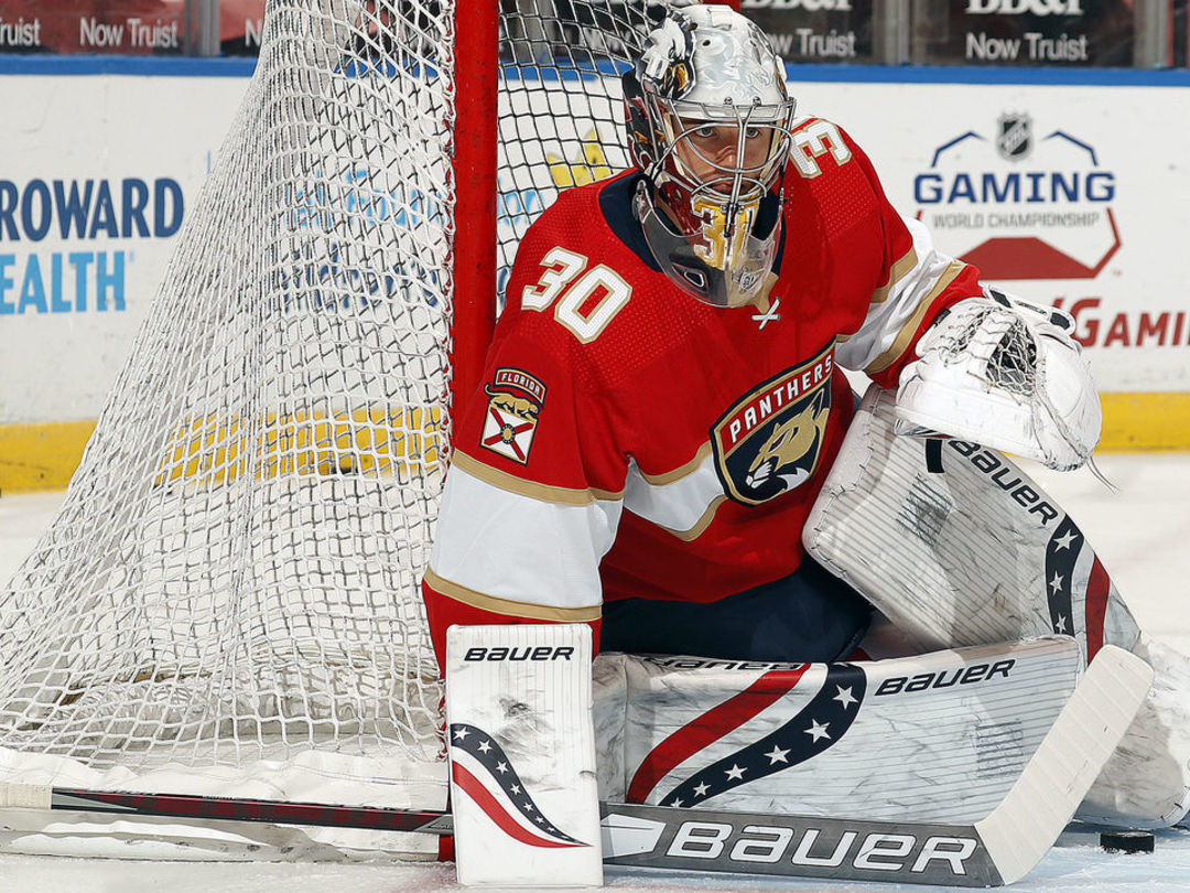 Panthers' Knight to make 1st career start vs. Blue Jackets