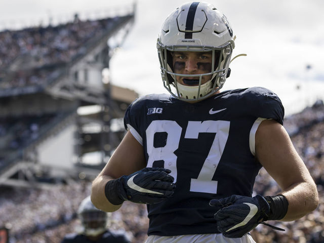 Penn State's Pat Freiermuth, the No. 1 tight end prospect in 2021