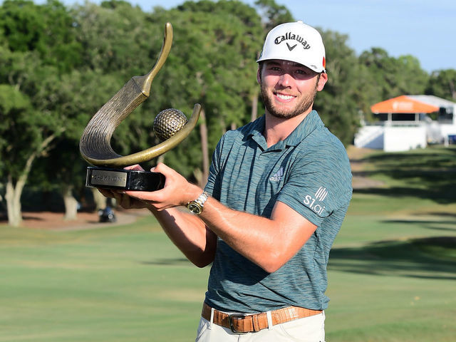 Burns Earns 1st Tour Title With 3 Shot Victory At Valspar Championship Thescore Com Valspar Championship 2022 Round 3