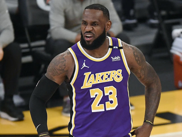 King Lebron James 23 Los Angeles Lakers Nba Western Conference 3d