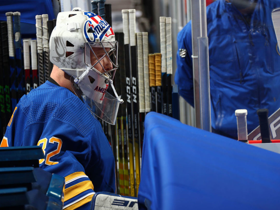 Undrafted 9-year pro Michael Houser earns 1st career start for Sabres