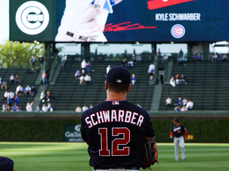 Lester, Schwarber return to Wrigley Field with Nationals