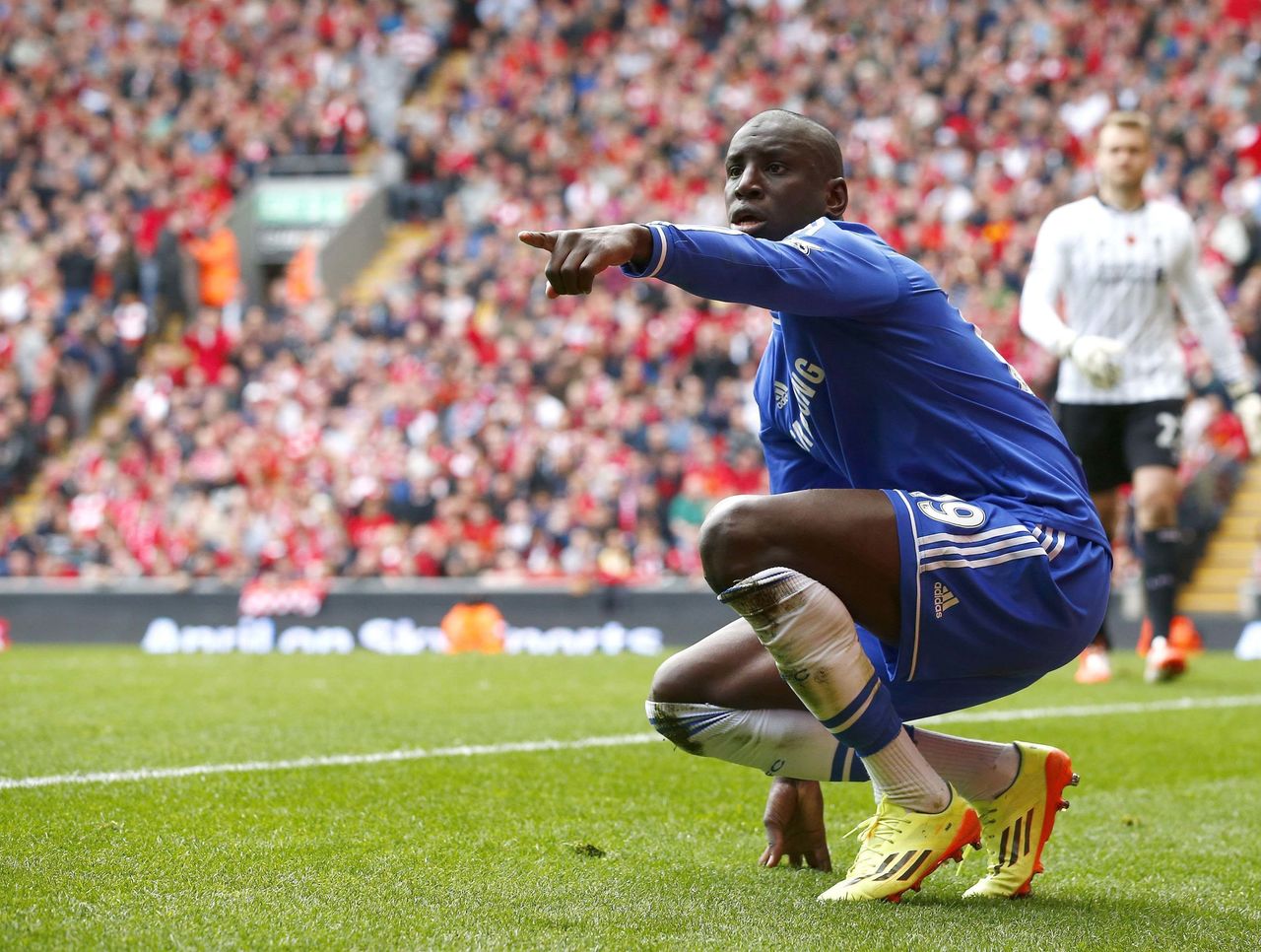 Gif Demba Ba Opens The Scoring At Anfield After Steven Gerrard Slips Up Thescore Com