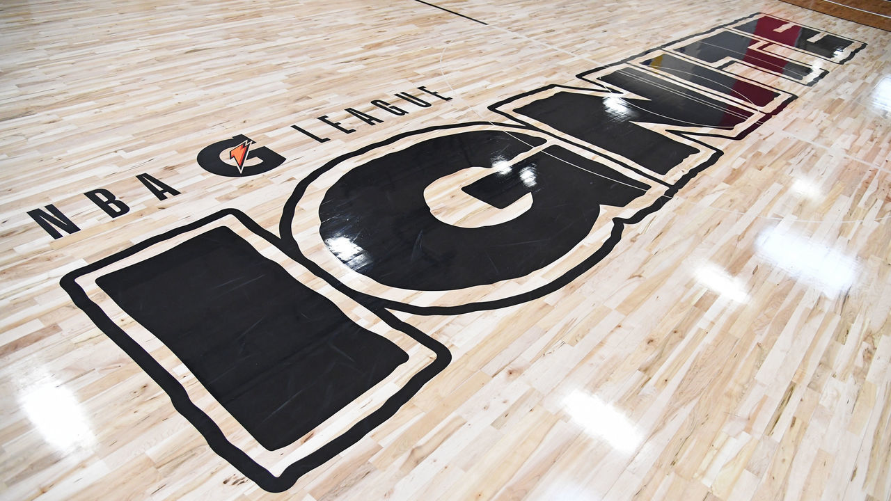 WALNUT CREEK, CA - NOVEMBER 18: A general view of the Team Ignite court and signage at Ultimate Fieldhouse during an NBA G League Practice and Scrimmage on November 18, 2020 in Walnut Creek, California. NOTE TO USER: User expressly acknowledges and agrees that, by downloading and or using this photograph, user is consenting to the terms and conditions of Getty Images License Agreement. Mandatory Copyright Notice: Copyright 2020 NBAE