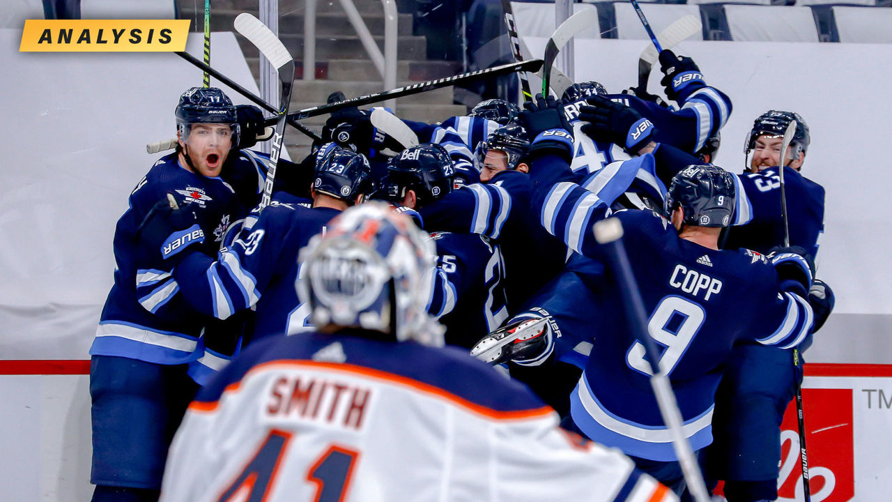 Wheeler, Scheifele help Jets edge Oilers