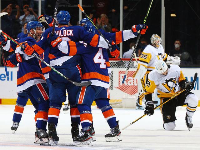 Islanders Eliminate Penguins In Game 6 To Book Date With Bruins Thescore Com Islanders Eliminate Penguins In Game 6 To Book Date With Bruins Thescore Com