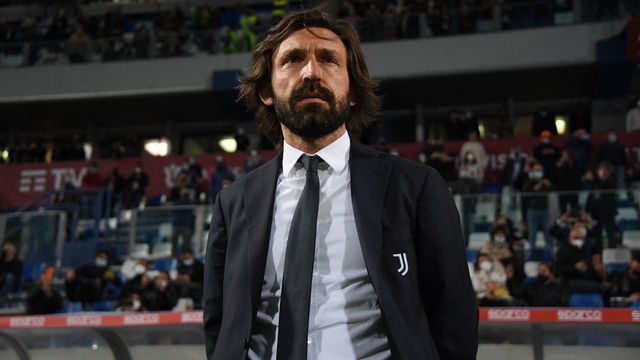Juventus' Italian coach Andrea Pirlo looks on prior to the final of the Italian Cup (Coppa Italia) football match Atalanta vs Juventus on May 19, 2021 at the Citta del Tricolore stadium in Reggio Emilia.