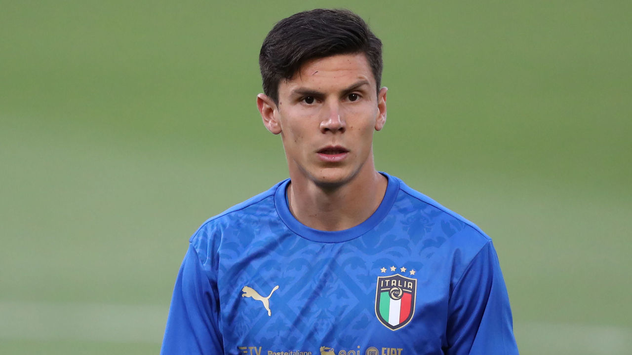 BOLOGNA, ITALY - JUNE 04: Matteo Pessina of Italy leaves the field of play following the warm up prior to the international friendly match between Italy and Czech Republic at Stadio Renato Dall'Ara on June 04, 2021 in Bologna, Italy.