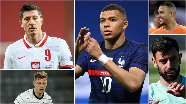 Ranking the 20 best players at Euro 2020