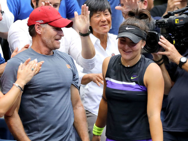 Former US Open champ Andreescu splits with coach Former US Open champ Andreescu splits with coach