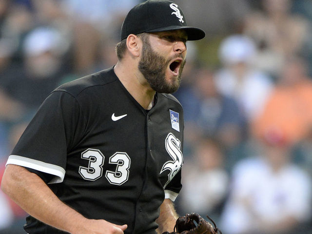 mens Chicago Chicago White Sox #33 Lance Lynn 2021 MlbChicago