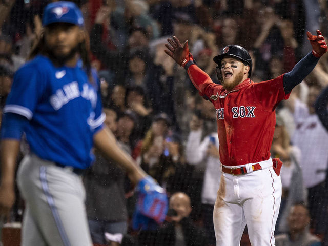 Verdugo homers for 3rd walk-off hit; Red Sox beat Blue Jays