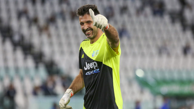 Gianluigi Buffon of Juventus FC during the Partita Del Cuore charity football match at Allianz Stadium on May 25, 2021 iin Turin, Italy.