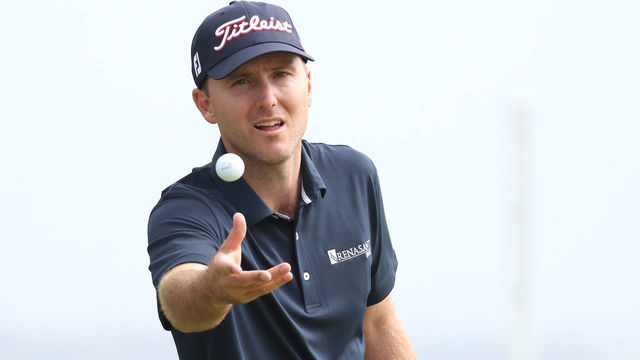 SAN DIEGO, CALIFORNIA - JUNE 18: Russell Henley of the United States tosses his golf ball on the second hole during the second round of the 2021 U.S. Open at Torrey Pines Golf Course (South Course) on June 18, 2021 in San Diego, California.