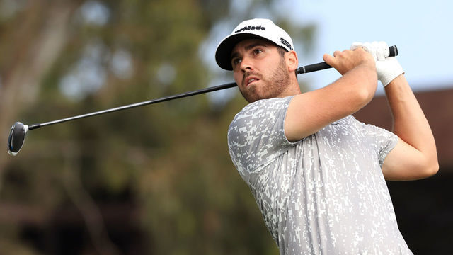 SAN DIEGO, CALIFORNIA - JUNE 18: Matthew Wolff of the United States plays his shot from the 14th tee during the second round of the 2021 U.S. Open at Torrey Pines Golf Course (South Course) on June 18, 2021 in San Diego, California.