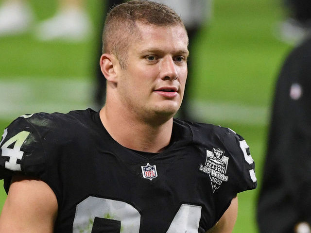 Report: Raiders releasing defensive end Carl Nassib