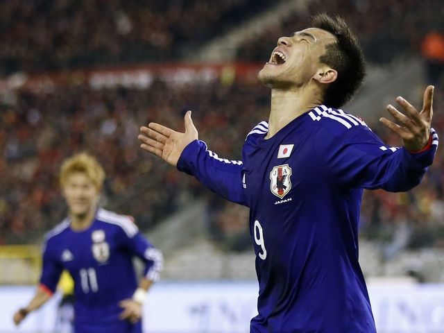 Japan's Okazaki targetting Brazil quarter-finals