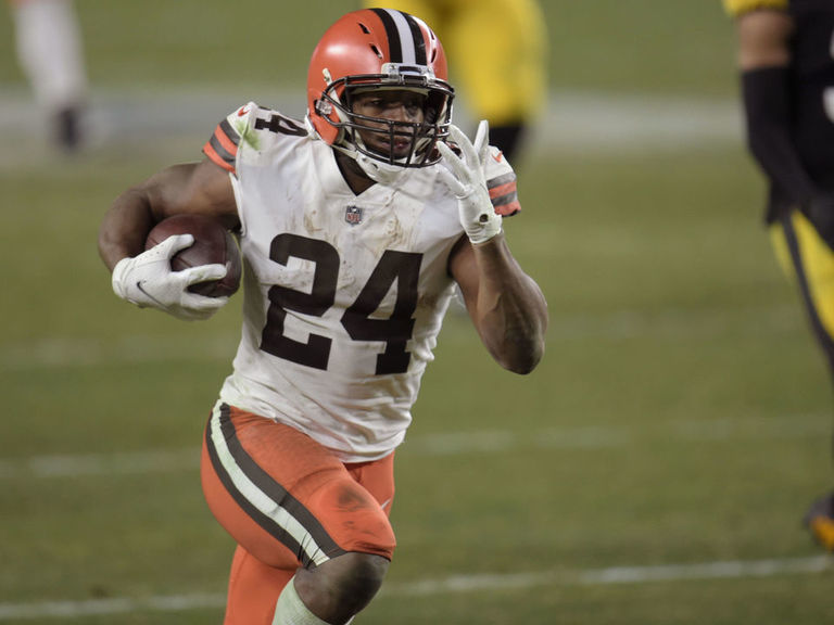 Nick Chubb injury update: Browns RB not on injury report for Week 8 vs.  Steelers - DraftKings Network