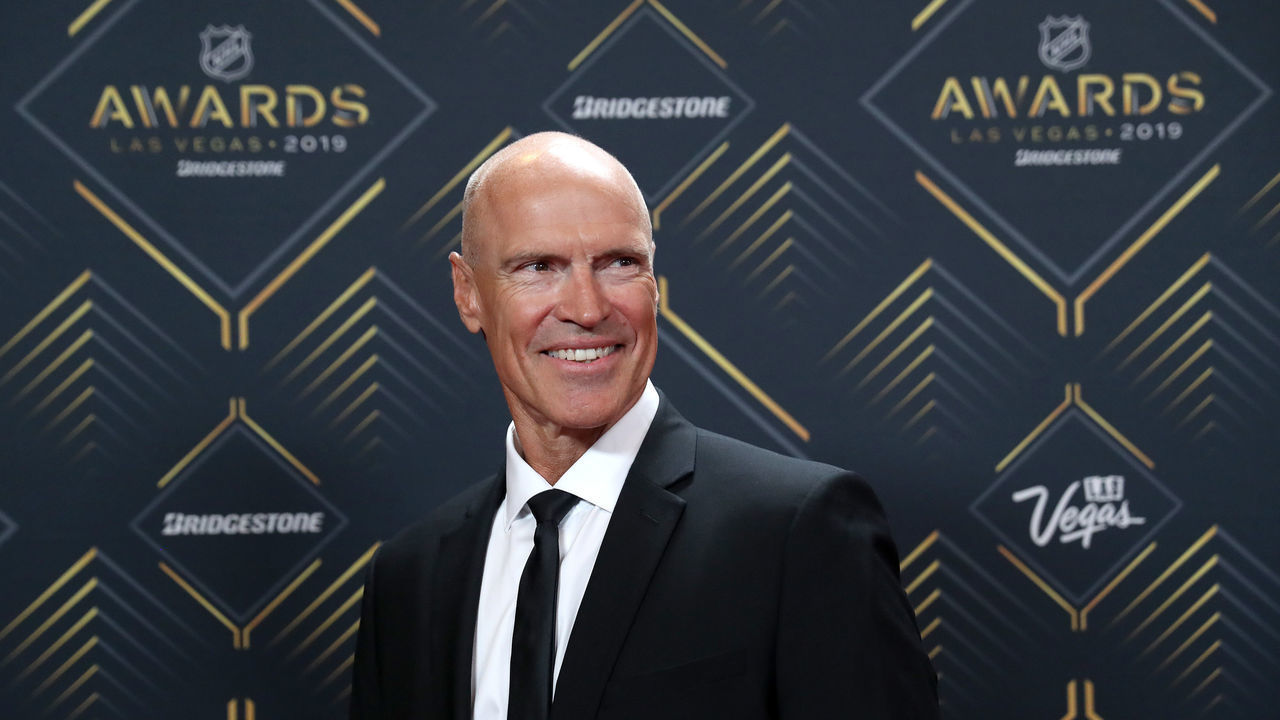 LAS VEGAS, NEVADA - JUNE 19: Mark Messier arrives at the 2019 NHL Awards at the Mandalay Bay Events Center on June 19, 2019 in Las Vegas, Nevada.