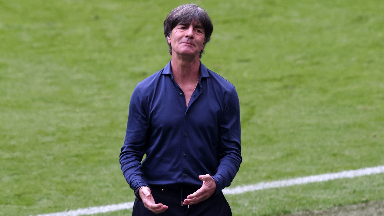 LONDON, ENGLAND - JUNE 29: Germany manager Joachim Low during the UEFA Euro...