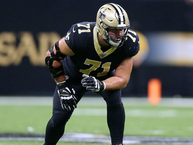 NEW ORLEANS, LOUISIANA - DECEMBER 16: Ryan Ramczyk #71 of the New Orleans Saints in action against the Indianapolis Colts during a game at the Mercedes Benz Superdome on December 16, 2019 in New Orleans, Louisiana.