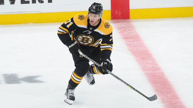 BOSTON, MA - MAY 29: Taylor Hall #71 of the Boston Bruins skates against the New York Islanders in Game One of the Second Round of the 2021 Stanley Cup Playoffs at the TD Garden on May 29, 2021 in Boston, Massachusetts.