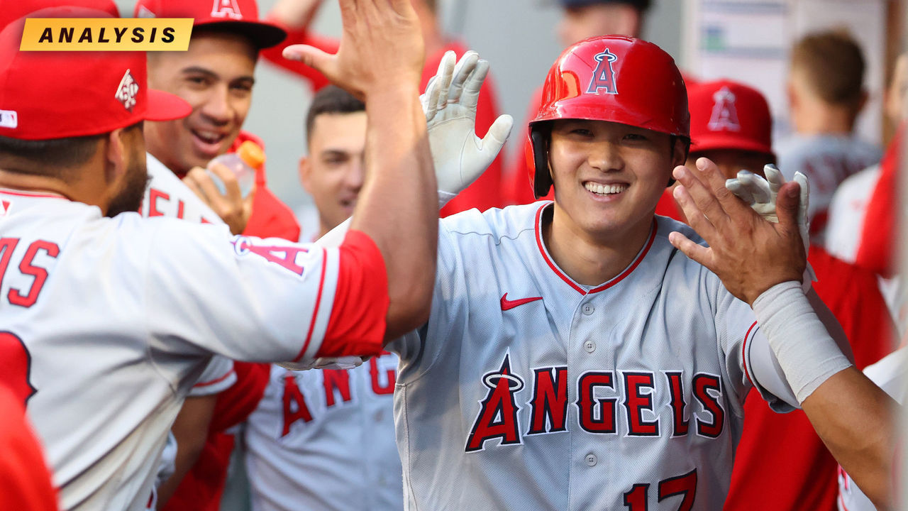 Angels outfielder Mike Trout reaches historic milestone to tie