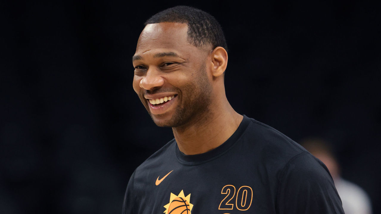 PHOENIX, AZ - JULY 7: Assistant Coach Willie Green of the Phoenix Suns during practice and media availability as part of the 2021 NBA Finals on July 7, 2021 at Phoenix Suns Arena in Phoenix, Arizona. NOTE TO USER: User expressly acknowledges and agrees that, by downloading and or using this photograph, user is consenting to the terms and conditions of Getty Images License Agreement. Mandatory Copyright Notice: Copyright 2021 NBAE