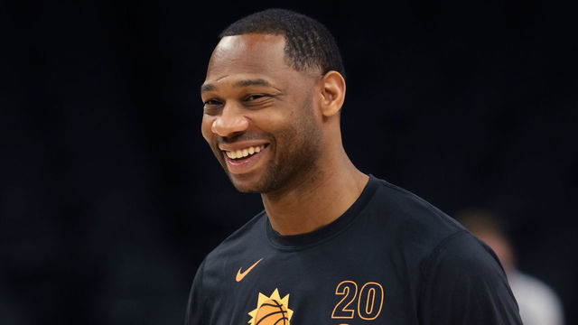 PHOENIX, AZ - JULY 7: Assistant Coach Willie Green of the Phoenix Suns during practice and media availability as part of the 2021 NBA Finals on July 7, 2021 at Phoenix Suns Arena in Phoenix, Arizona. NOTE TO USER: User expressly acknowledges and agrees that, by downloading and or using this photograph, user is consenting to the terms and conditions of Getty Images License Agreement. Mandatory Copyright Notice: Copyright 2021 NBAE