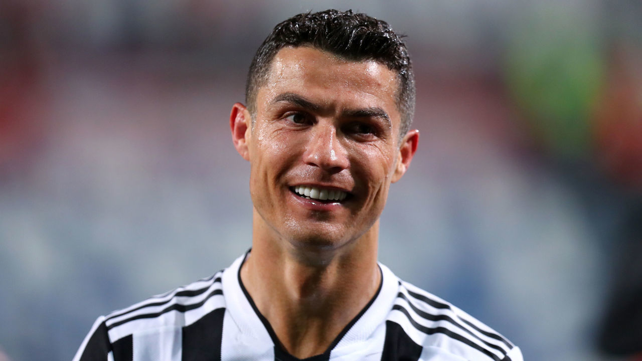 MAPEI STADIUM, REGGIO EMILIA, ITALY - 2021/05/19: Cristiano Ronaldo of Juventus Fc looks on during the Timvision Italian Cup final match between Atalanta Bergamasca Calcio and Juventus Fc . Juventus Fc wins 2-1 over Atalanta Bergamasca Calcio.