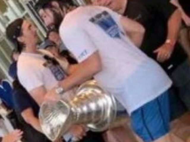 Maroon admits to denting Stanley Cup, blames wet conditions