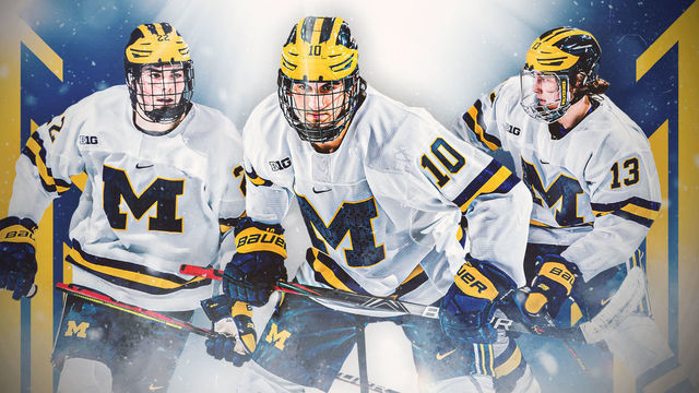 Power company: The Michigan trio set to headline the NHL draft