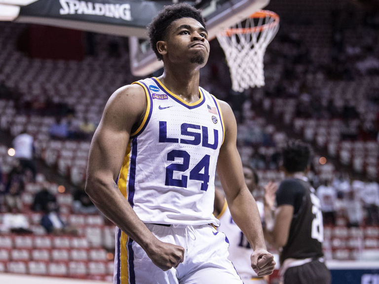 Nets draft picks: Brooklyn selects LSU G Cam Thomas with 27th pick in 2021  NBA Draft - DraftKings Network