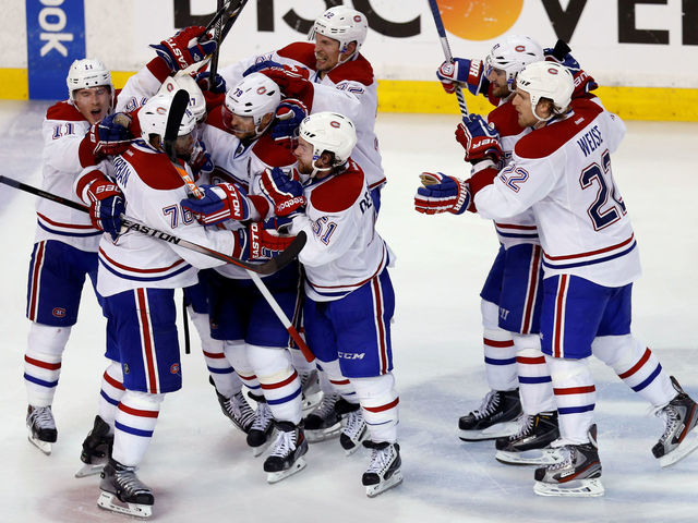 Subban scores in double overtime as Canadiens down Bruins in Game 1