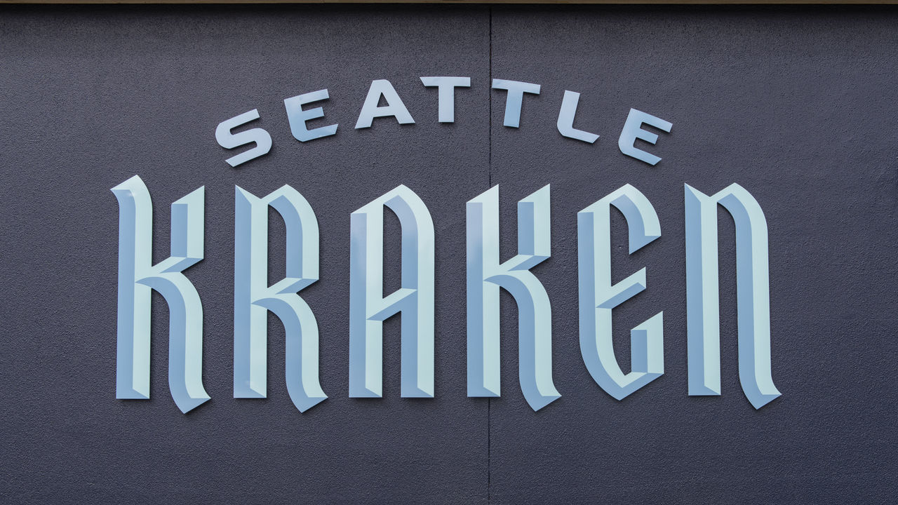 SEATTLE, WASHINGTON - AUGUST 21: The Team Store for the Seattle Kraken, the NHL's newest franchise, opens for business on August 21, 2020 in Seattle, Washington.