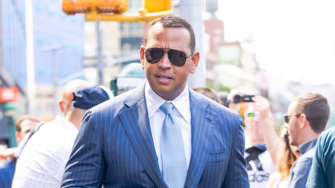 NEW YORK, NEW YORK - JULY 18: Alex Rodriguez is seen in SoHo on July 18, 2021 in New York City.
