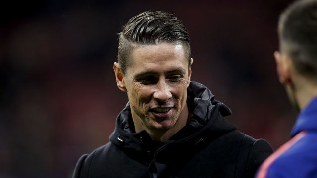 MADRID, SPAIN - DECEMBER 22: Fernando Torres of Atletico Madrid during the La Liga Santander match between Atletico Madrid v Espanyol at the Estadio Wanda Metropolitano on December 22, 2018 in Madrid Spain