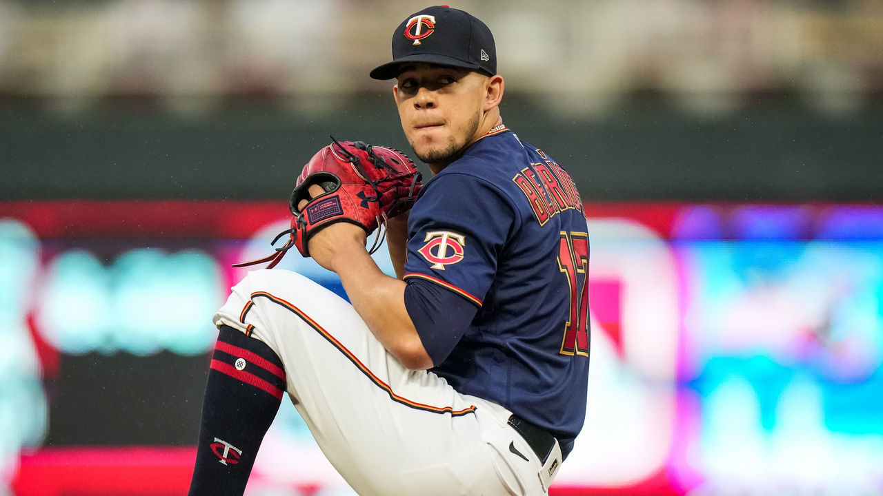 MINNEAPOLIS, MN - JULY 06: Jose Berrios #17 of the Minnesota Twins pitches against the Chicago White Sox on July 6, 2021 at Target Field in Minneapolis, Minnesota.