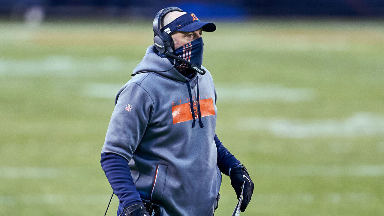 Bears coach Matt Nagy to miss 49ers game because of COVID-19