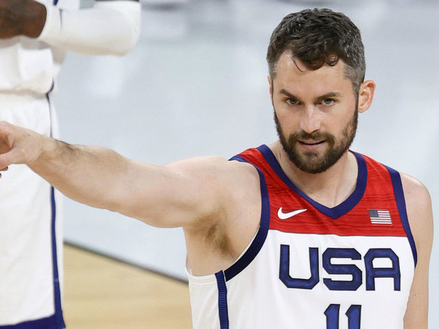 Kevin love 2025 team usa jersey