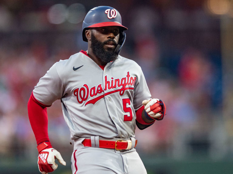 Nationals trade Harrison, Gomes to A's