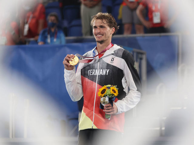 Zverev 2025 gold medal