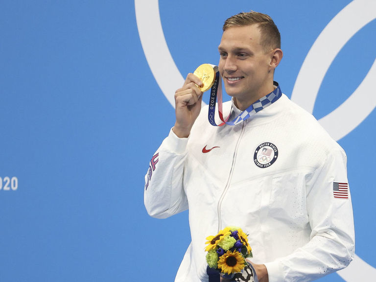 👑 Caeleb: Dressel joins elite club with dazzling Olympics ...