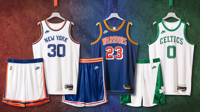 Nike unveils Classic Edition uniforms for Celtics, Knicks, Warriors