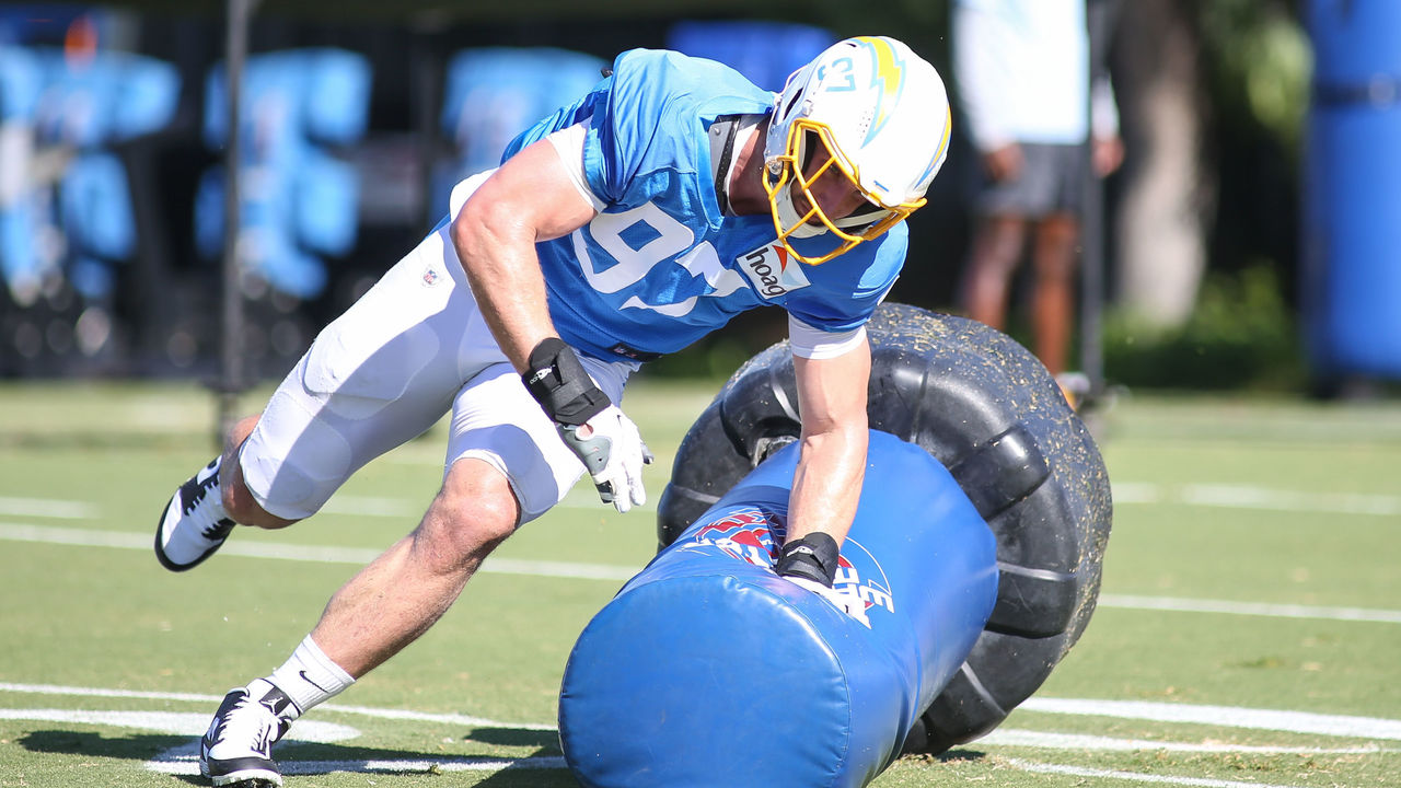 Bosa, Mack getting to know each other at Chargers camp